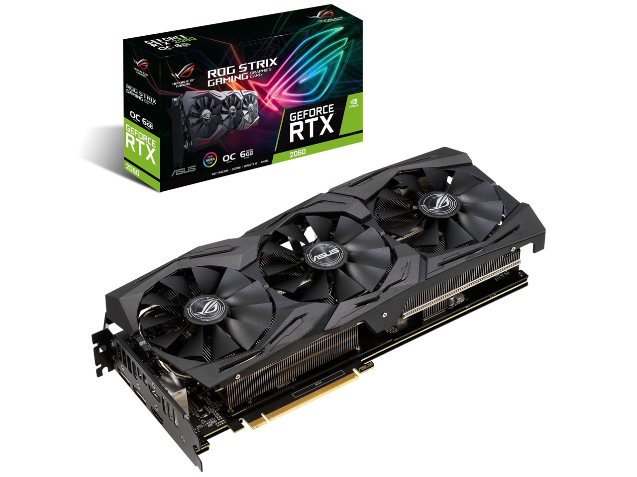 ROG-STRIX-RTX2060-O6G-GAMING [PCIExp 6GB]