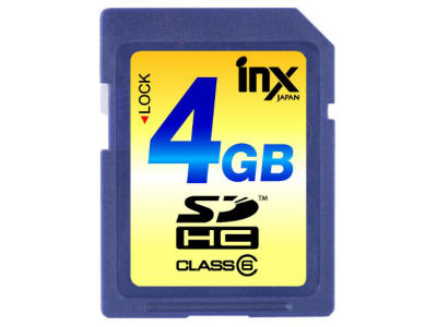 INX-SDHC04GC6 (4GB)