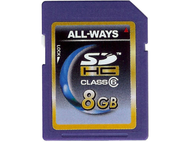 SDHC8-AW (8GB)