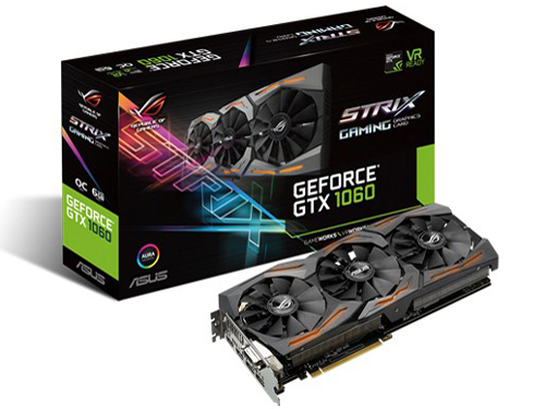 ROG STRIX-GTX1060-O6G-GAMING [PCIExp 6GB]