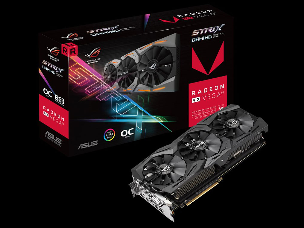 ROG-STRIX-RXVEGA64-O8G-GAMING [PCIExp 8GB]