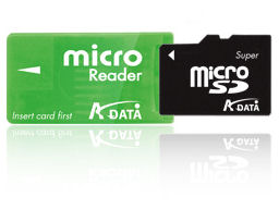 Super microSD + micro Reader (1GB)