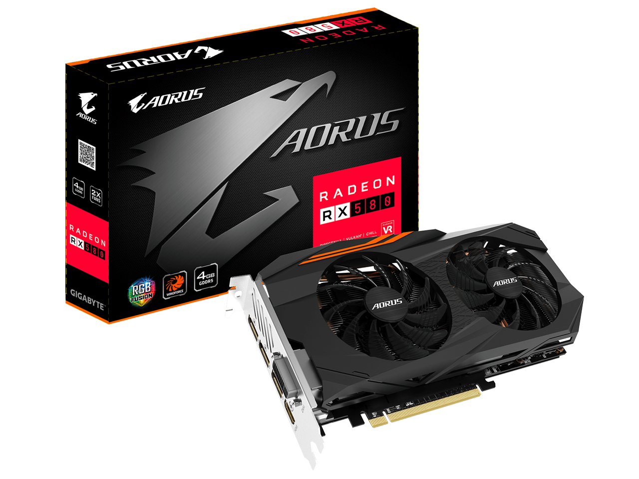 AORUS GV-RX580AORUS-4GD [PCIExp 4GB]