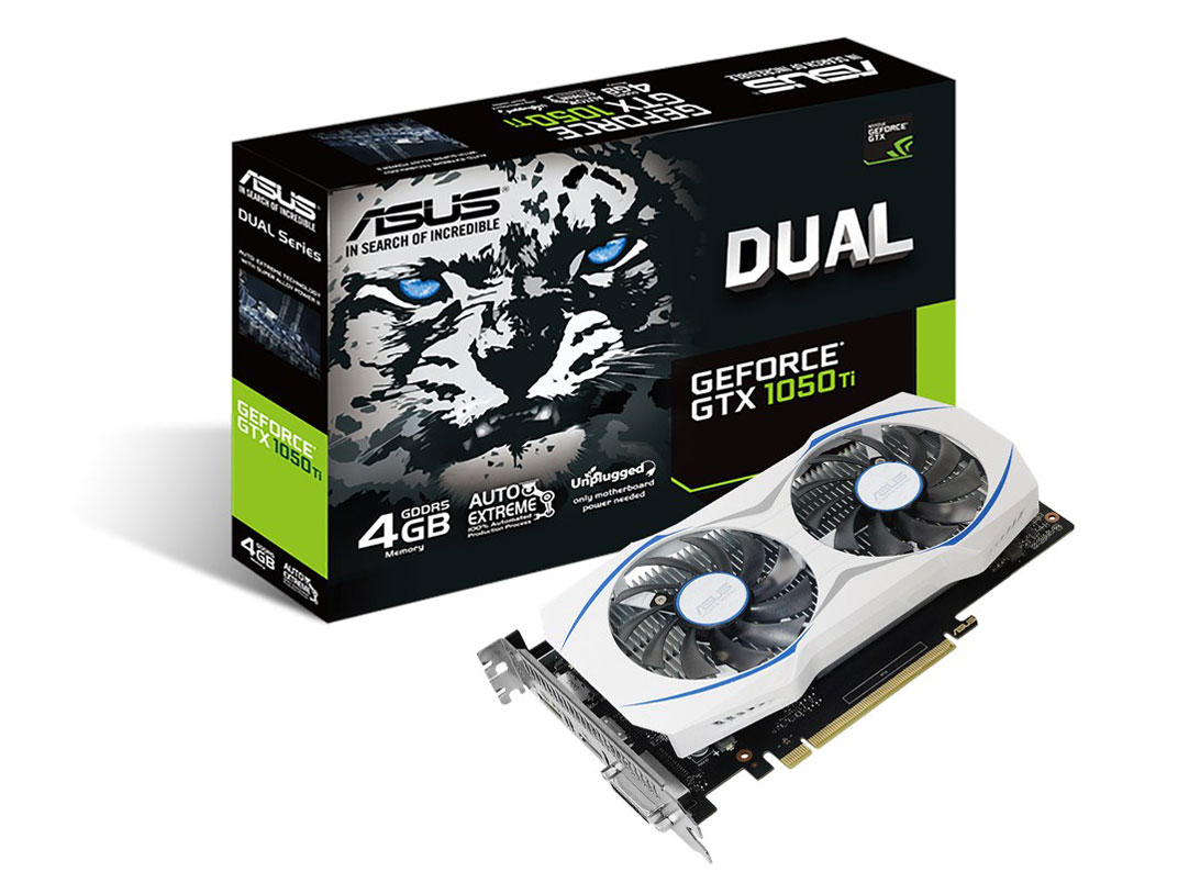 DUAL-GTX1050TI-4G [PCIExp 4GB]