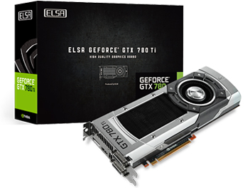 ELSA GeForce GTX 780 Ti 3GB [PCIExp 3GB]