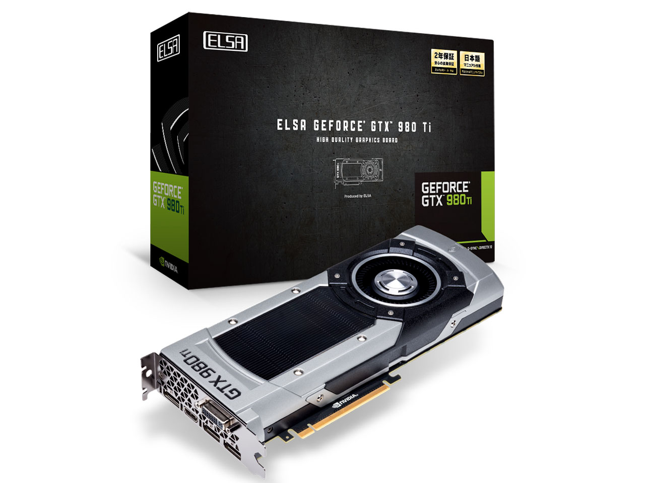 ELSA GeForce GTX 980 Ti 6GB GD980-6GERT [PCIExp 6GB]