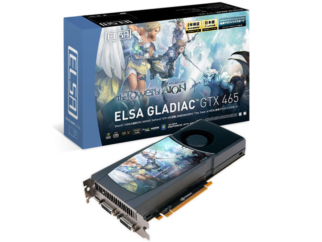 ELSA GLADIAC GTX 465 1GB [PCIExp 1GB]