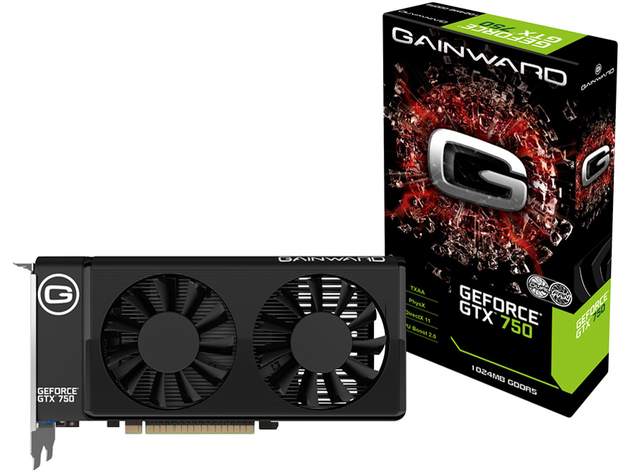 Gainward GeForce GTX 750 Dual Fan [PCIExp 1GB]