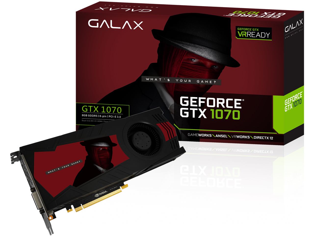GALAX GF PGTX1070/8GD5 V2 [PCIExp 8GB]