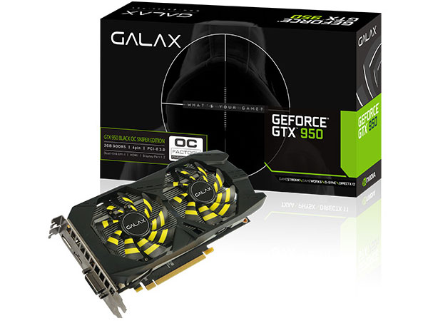 GALAX GF PGTX950-OC/2GD5 BLACK SNIPER [PCIExp 2GB]