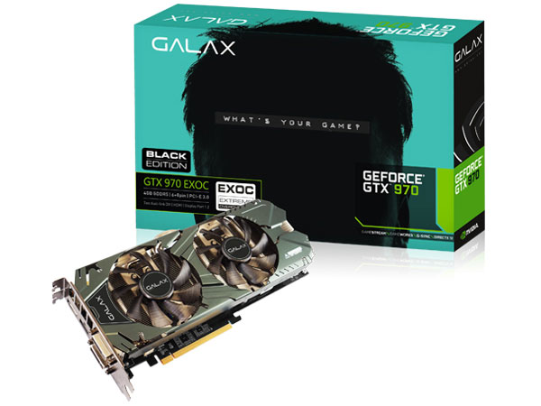 GALAX GF PGTX970-EXOC/4GD5 BLACK [PCIExp 4GB]