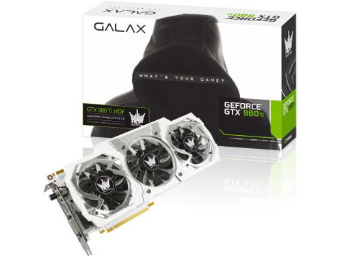 GALAX GF PGTX980TI/6GD5 HOF [PCIExp 6GB]