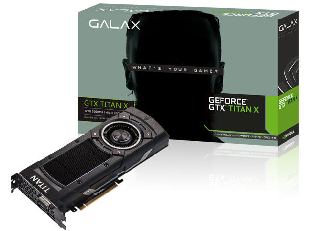 GALAX GF PGTXTITAN-X/12GD5 [PCIExp 12GB]