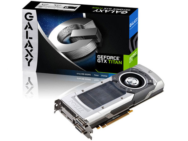 GALAXY GeForce GTX TITAN [PCIExp 6GB]