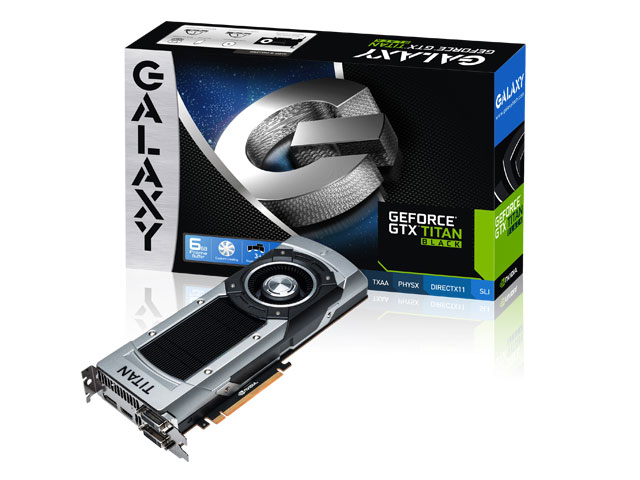 GALAXY GeForce GTX TITAN Black [PCIExp 6GB]