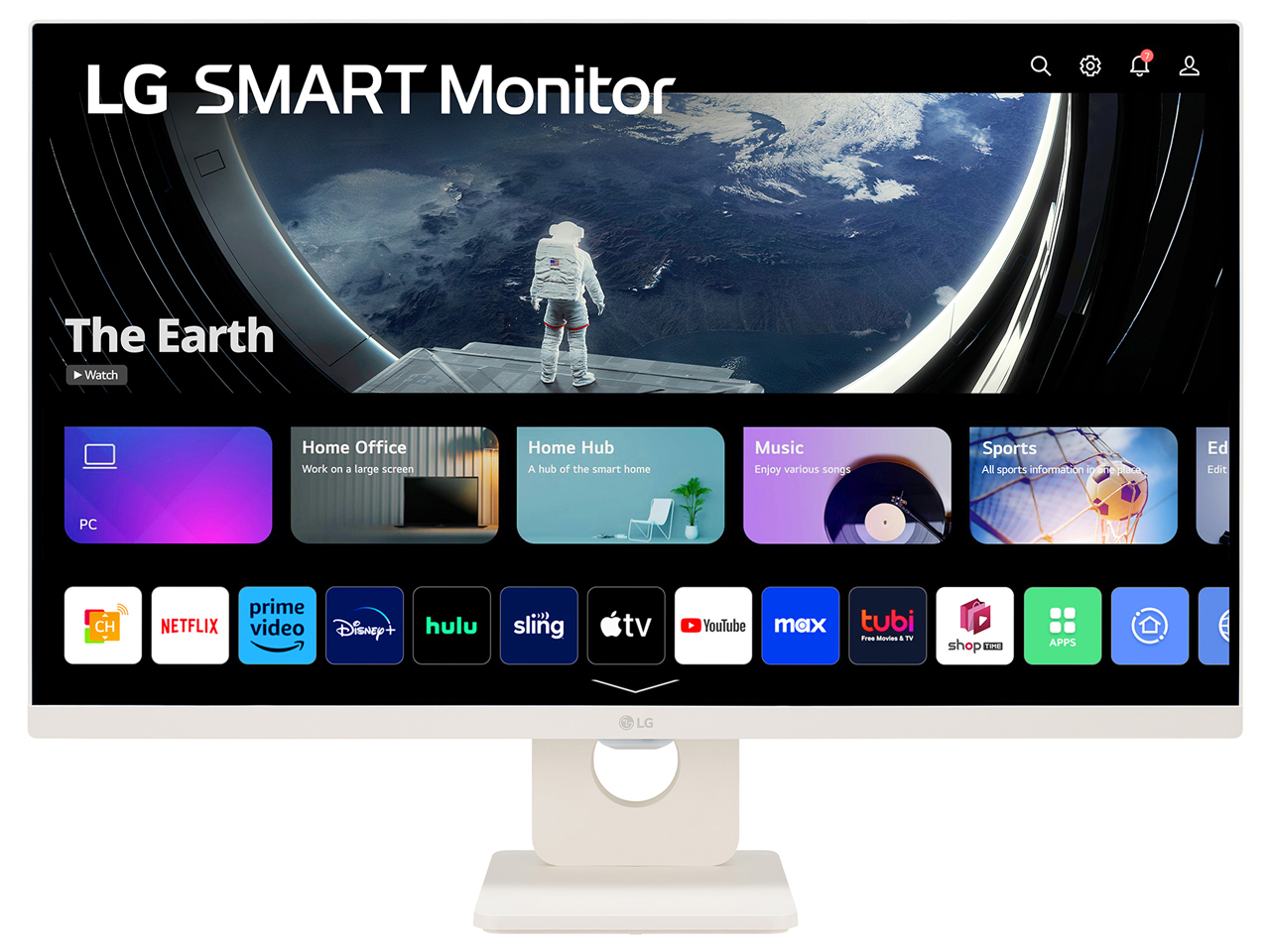 SMART Monitor 27SR50F-W [27インチ ホワイト]