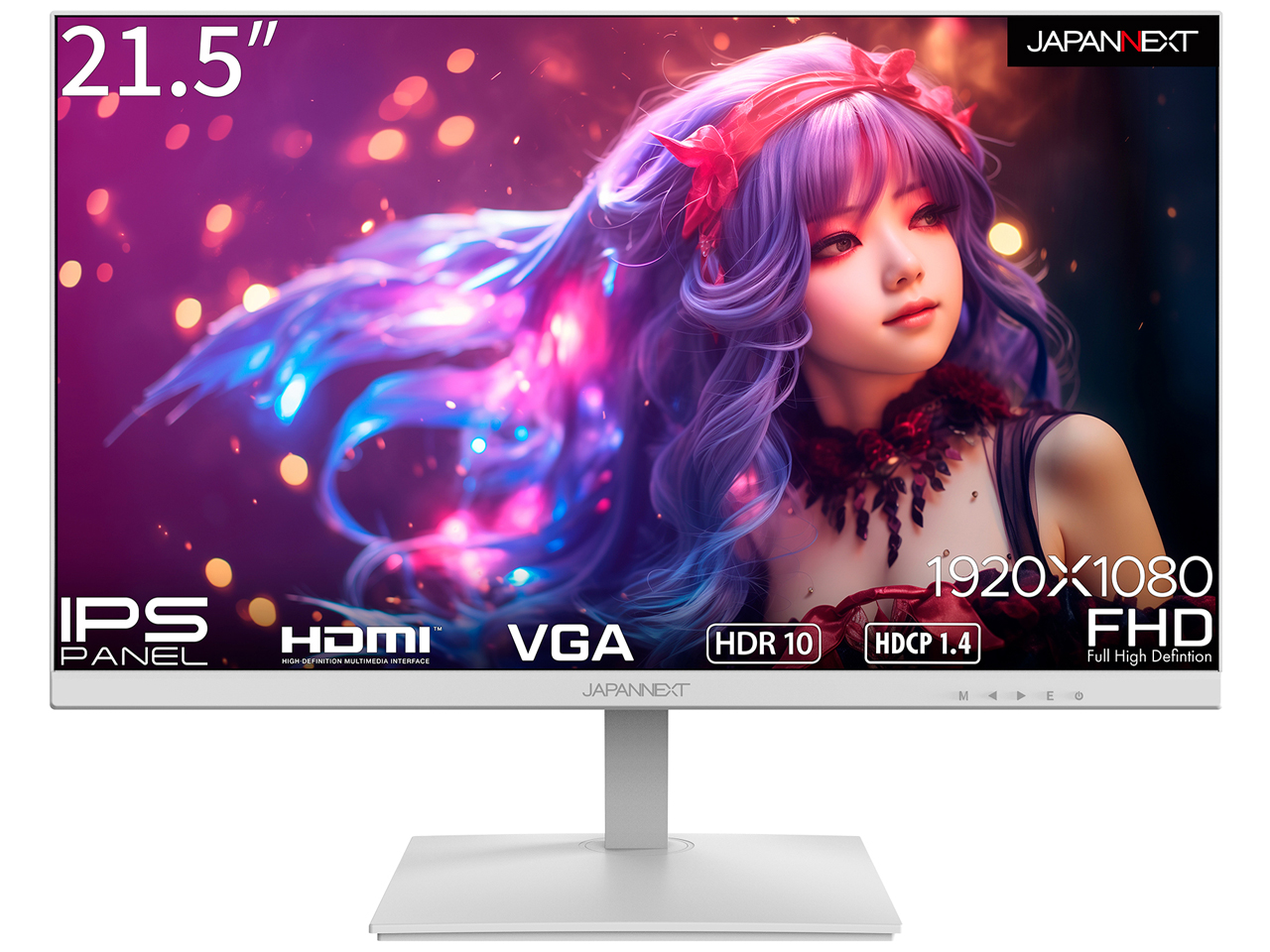 JN-IPS215FHDR-W [21.5インチ ホワイト]