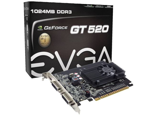 GeForce GT 520 01G-P3-1526-KR [PCIExp 1GB]