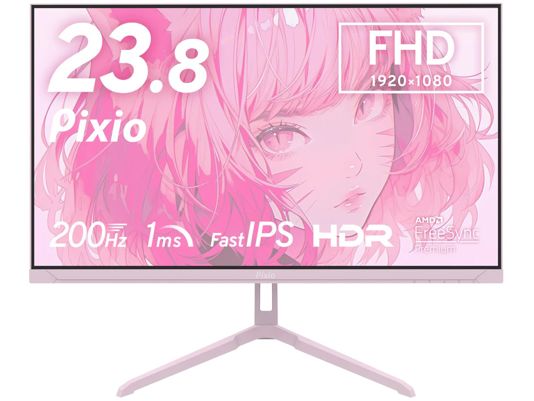 PX248 Wave Pastel Pink [23.8インチ パステルピンク]