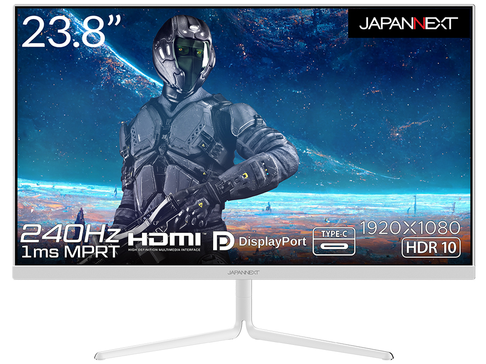 JN-238GT240FHDR-CW [23.8インチ 白]