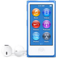 iPod nano MKN02J/A [16GB ブルー]