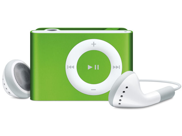 iPod shuffle MB815J/A グリーン (1GB)
