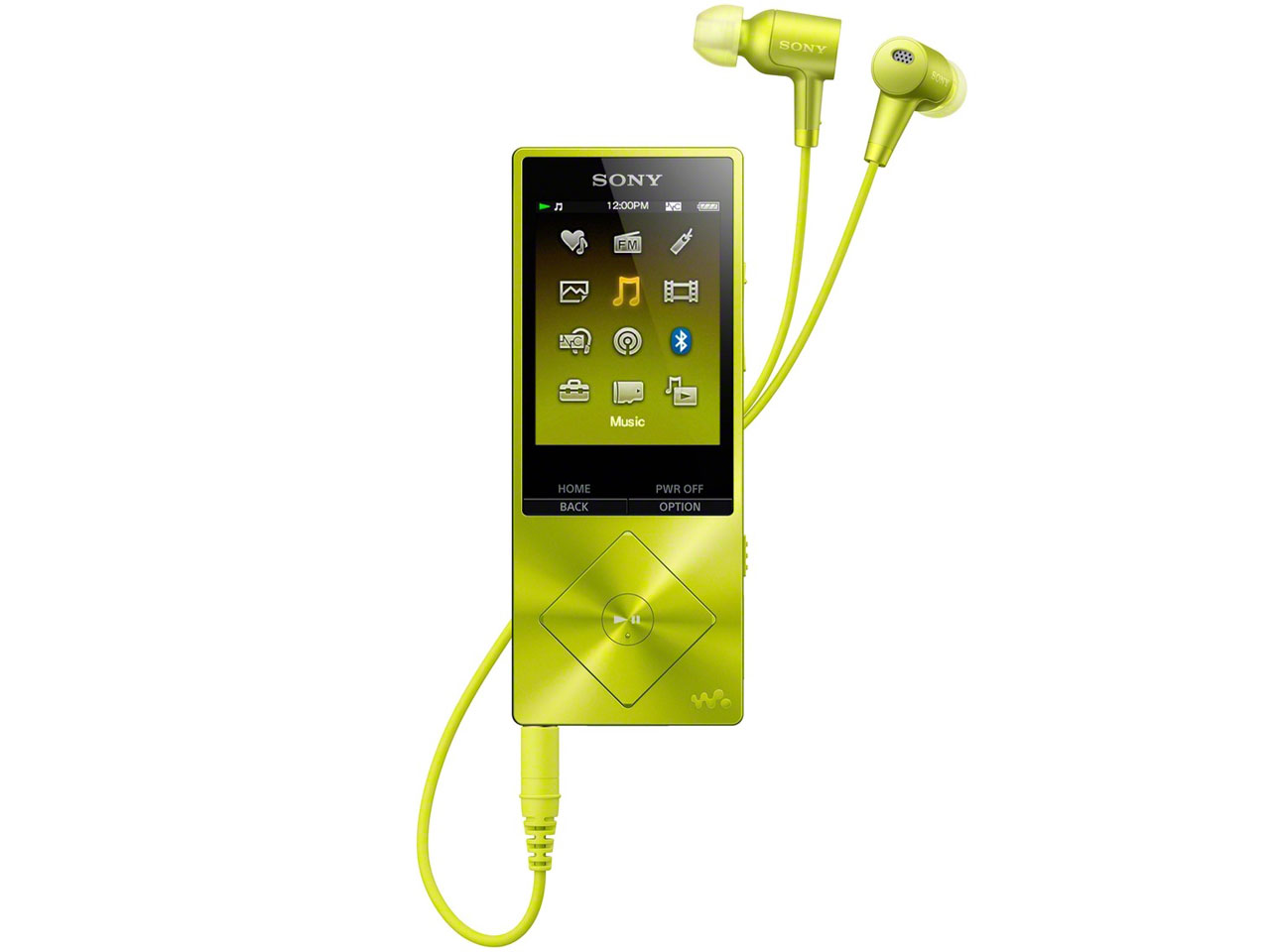 NW-A25HN (Y) [16GB ライムイエロー]