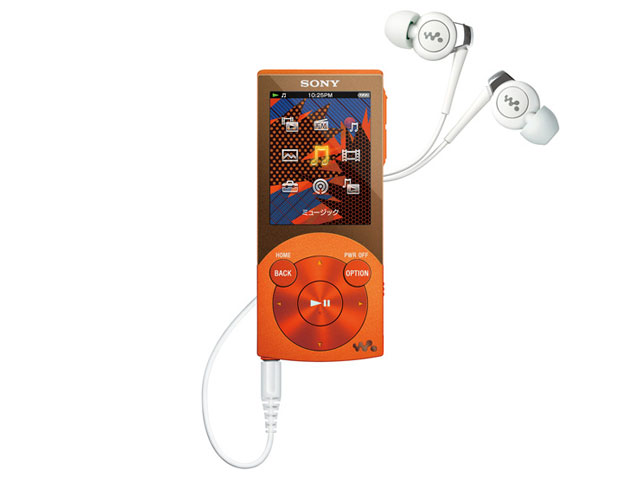NW-S645 オレンジ (16GB)