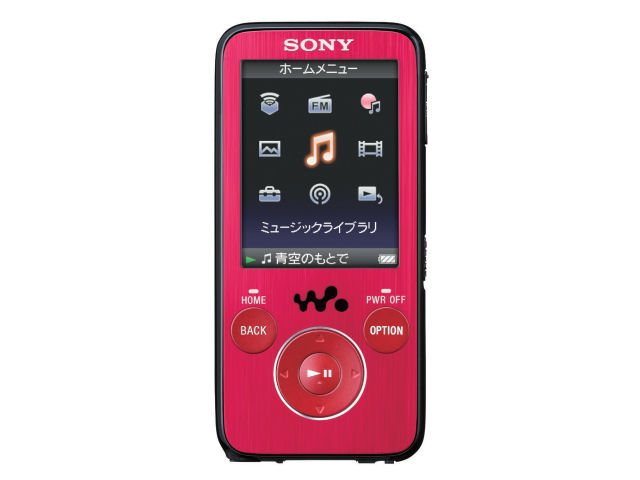 NW-S739F レッド (16GB)