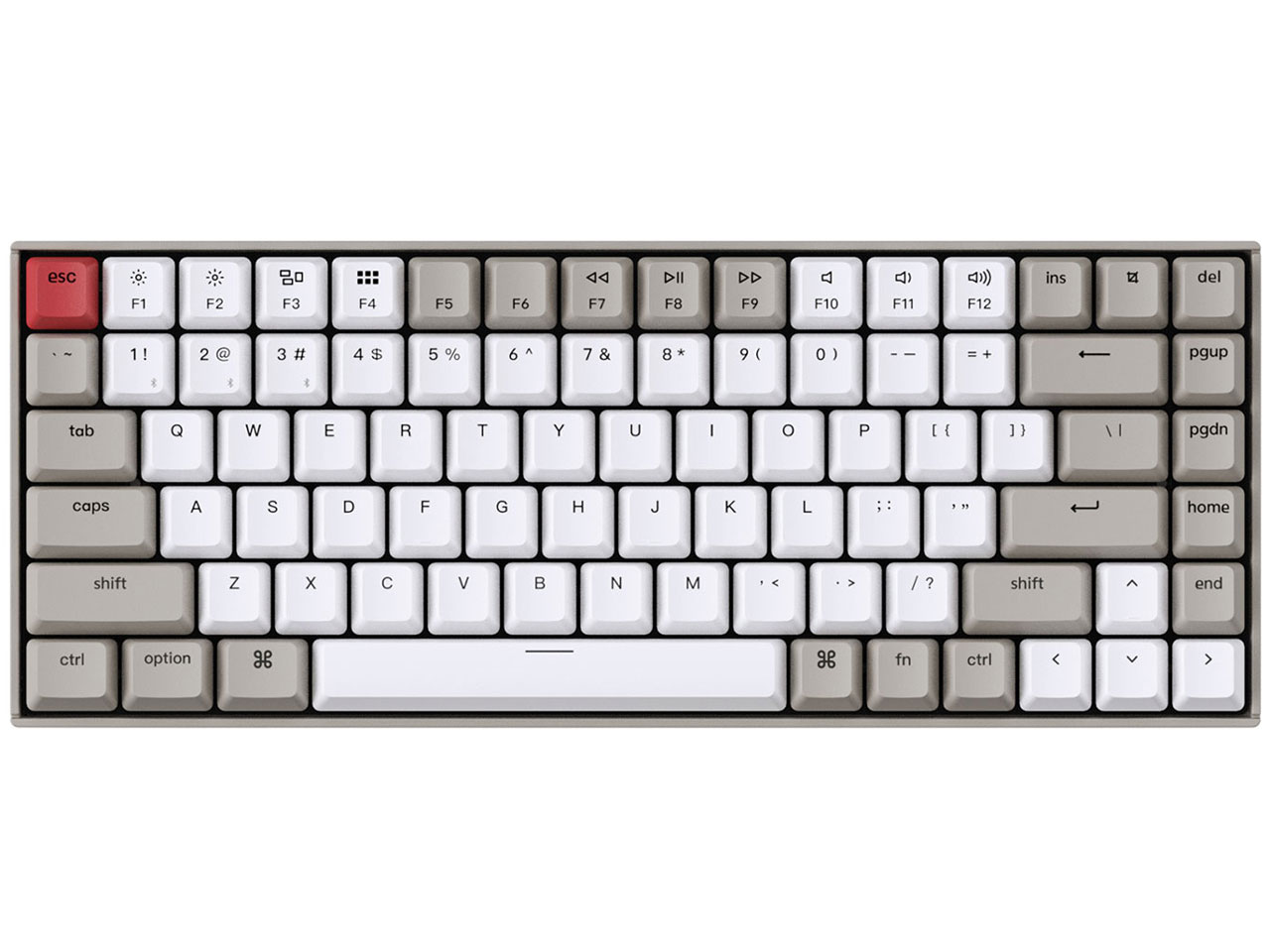 K2 Non-Backlight Wireless Mechanical Keyboard K2/V2-K1-US 赤軸