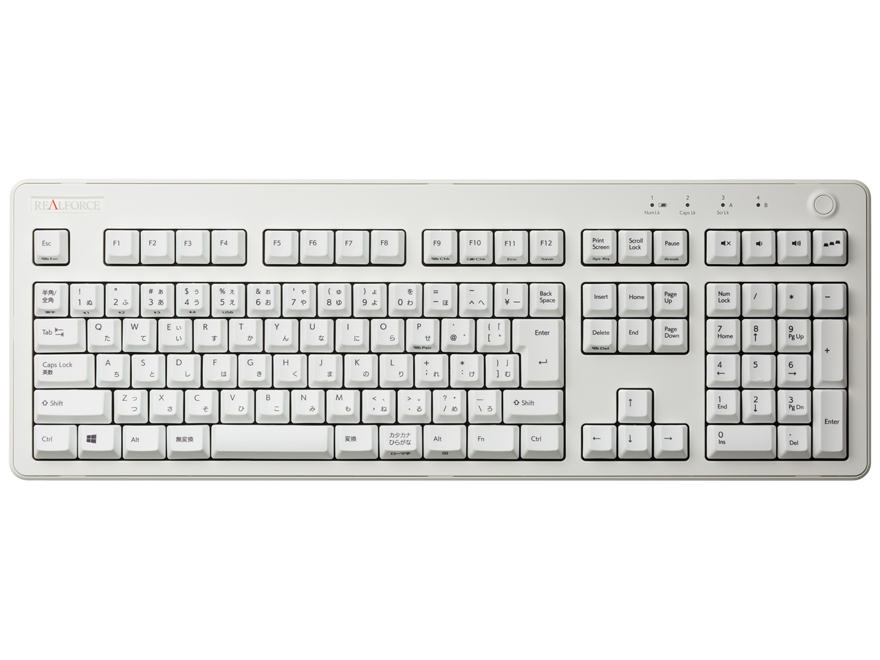 REALFORCE R3 R3HA22 [スーパーホワイト/スーパーホワイト]