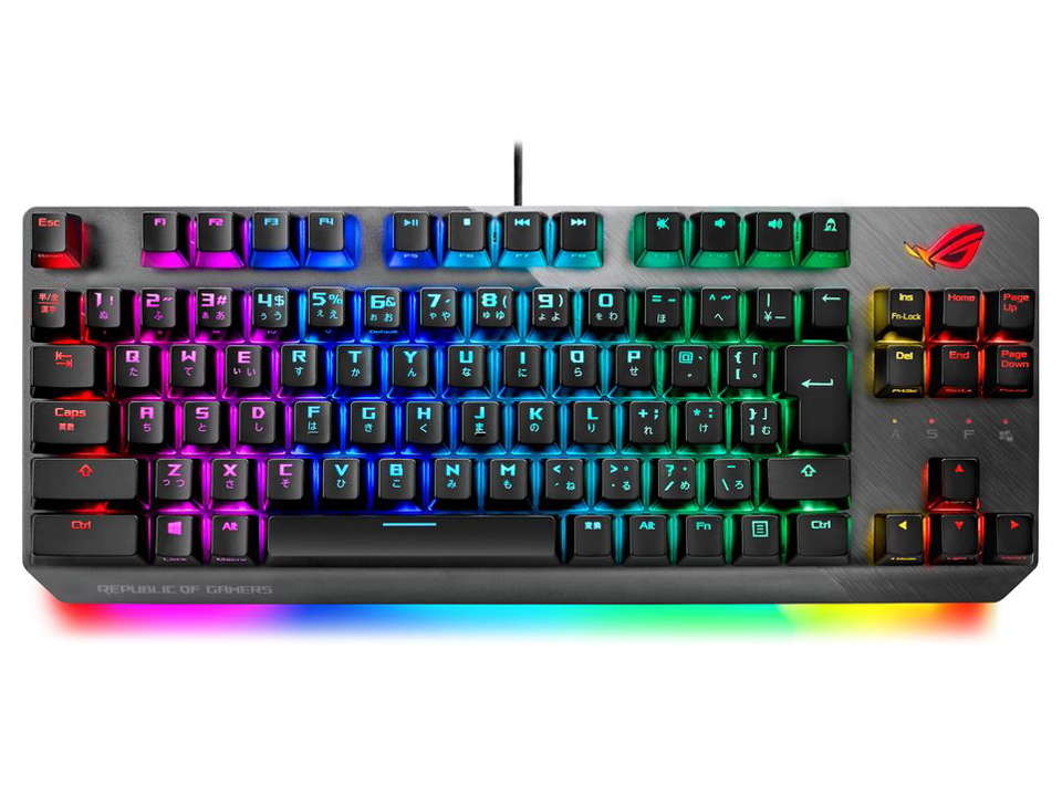 ROG Strix Scope TKL 銀軸 [Black/Gray]