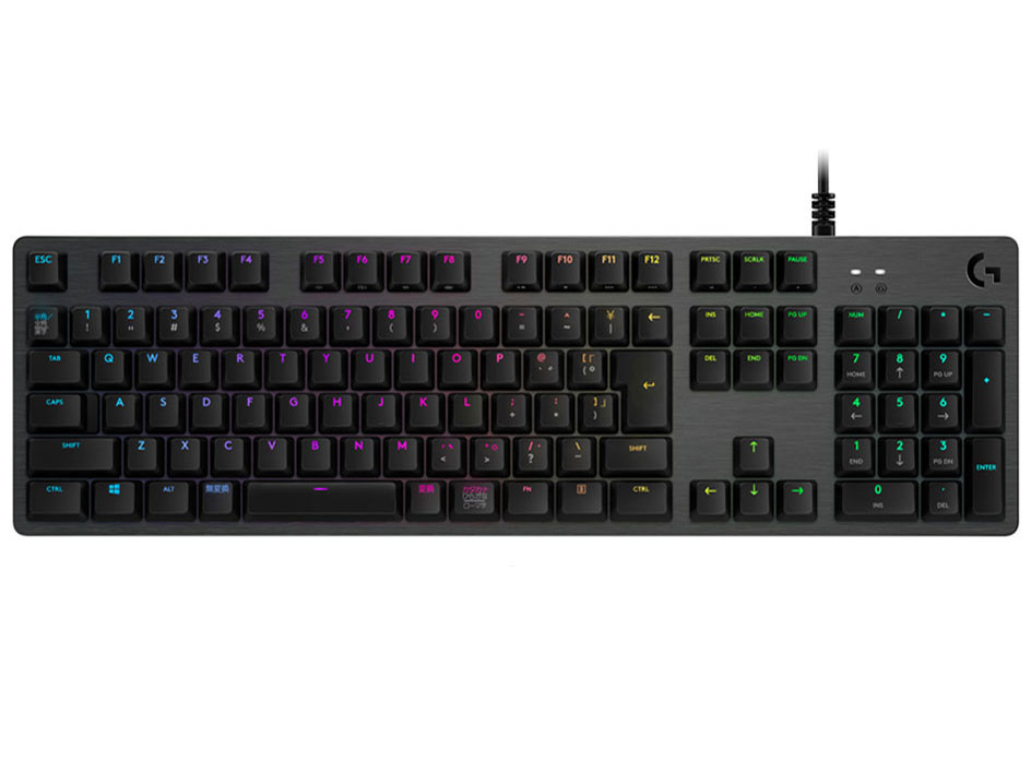 G512 Carbon RGB Mechanical Gaming Keyboard (Tactile) G512r-TC [ブラック]
