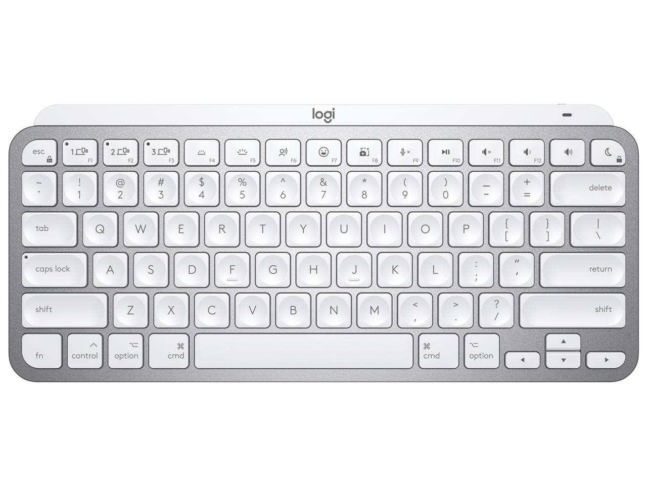 MX KEYS MINI For Mac Minimalist Wireless Illuminated Keyboard KX700MPG [ペイルグレー]