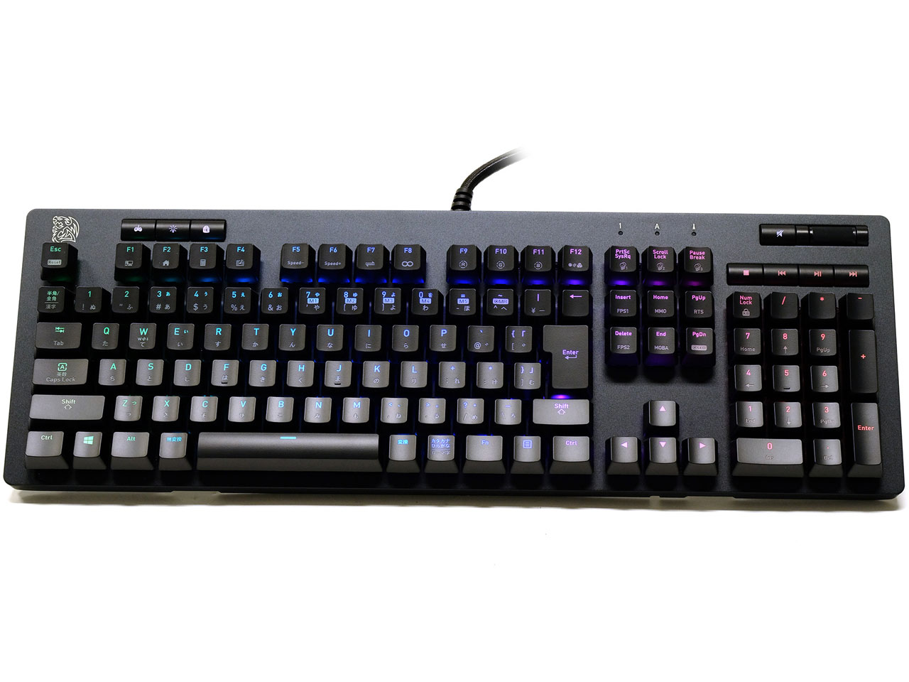 Tt eSPORTS Neptune Elite RGB Brown Switch KB-NER-TRBRJP-01 [ブラック]