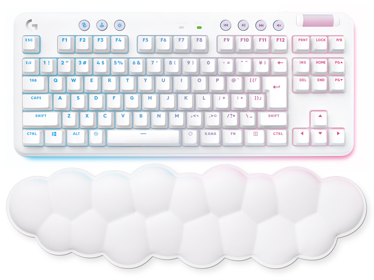 G715 Wireless Gaming Keyboard-Tactile G715WL-TC [ホワイトミスト]