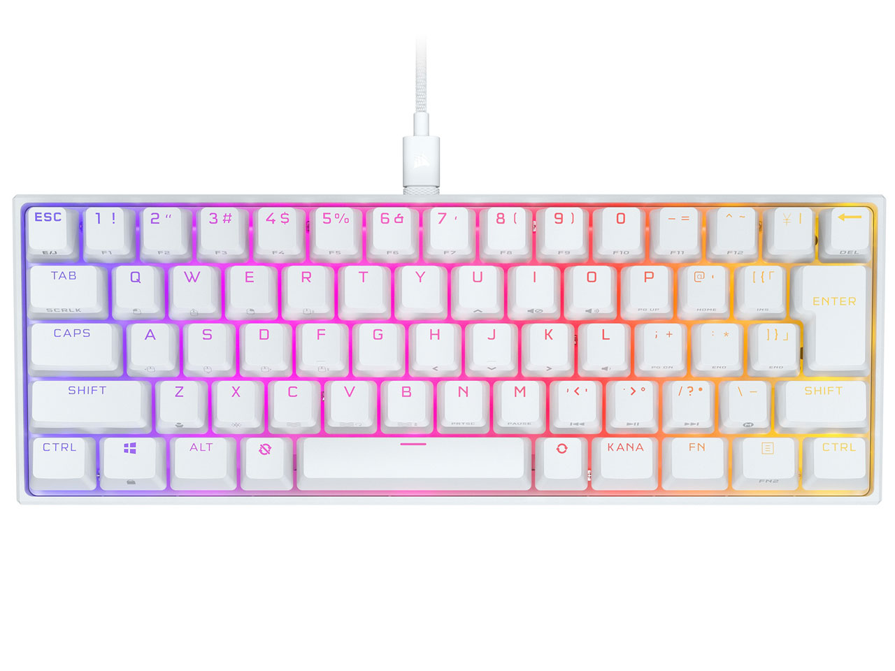 K65 RGB MINI White CH-9194114-JP [ホワイト]