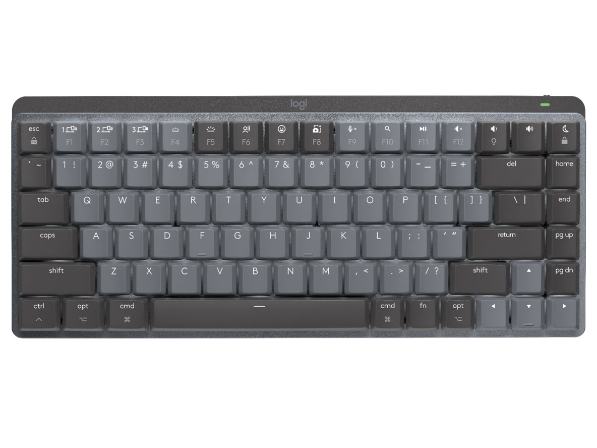 MX MECHANICAL MINI for Mac Minimalist Wireless Illuminated Keyboard KX850MSG 茶軸 [スペースグレー]