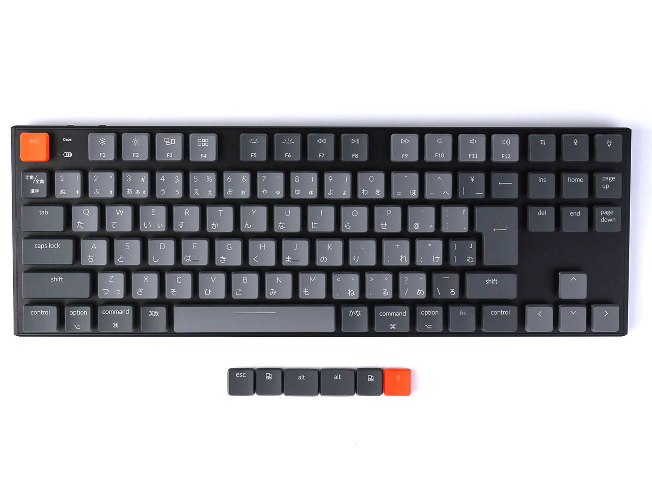 K1 Wireless Mechanical Keyboard テンキーレス 日本語 青軸