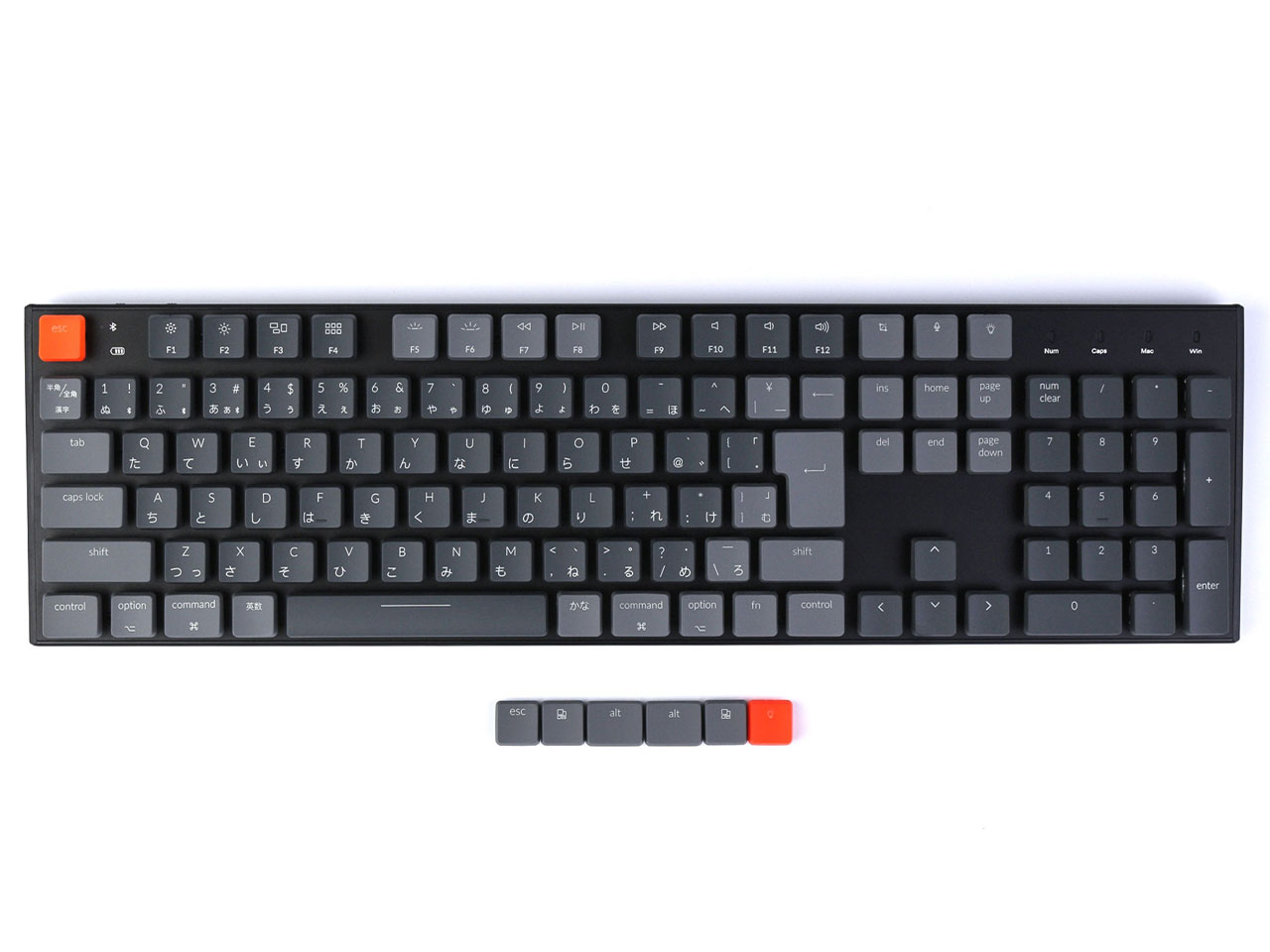 K1 Wireless Mechanical Keyboard テンキー付 日本語 青軸