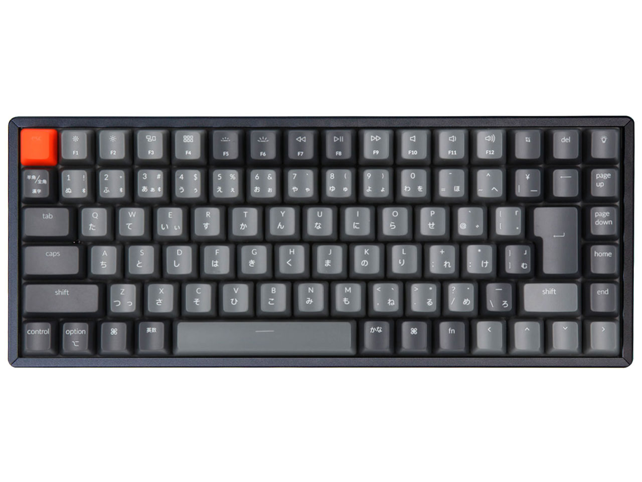 K2 Wireless Mechanical Keyboard K2/V2-87-RGB-Brown-JP-rev 茶軸