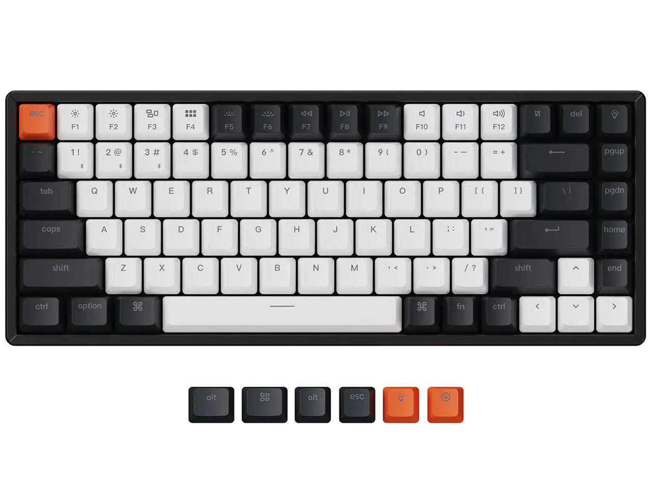 K2 Wireless Mechanical Keyboard V2 ホットスワップモデル RGB K2-C3H-US 茶軸