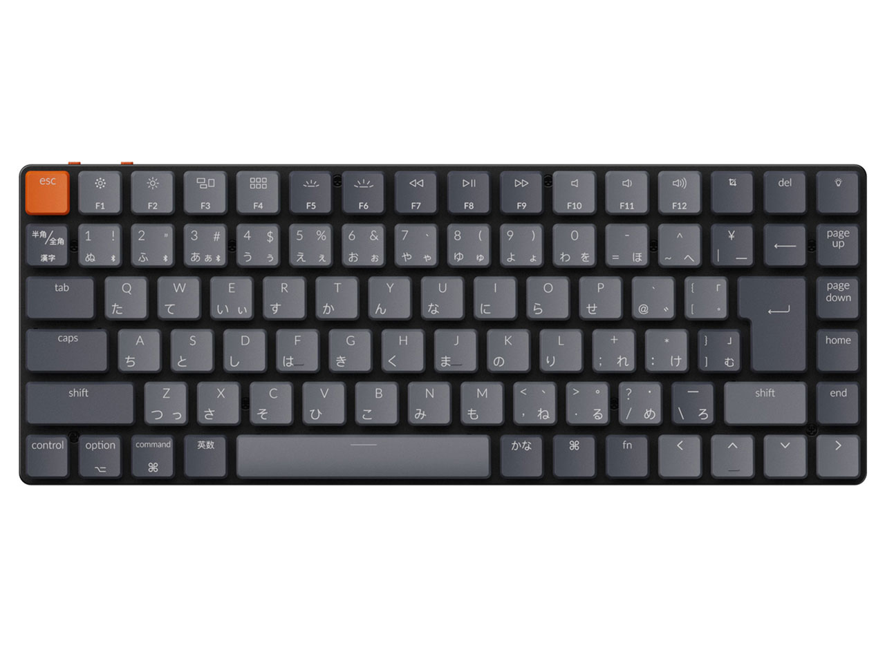 K3 Wireless Mechanical Keyboard V2 ホットスワップモデル White LED K3-D3-JIS 茶軸