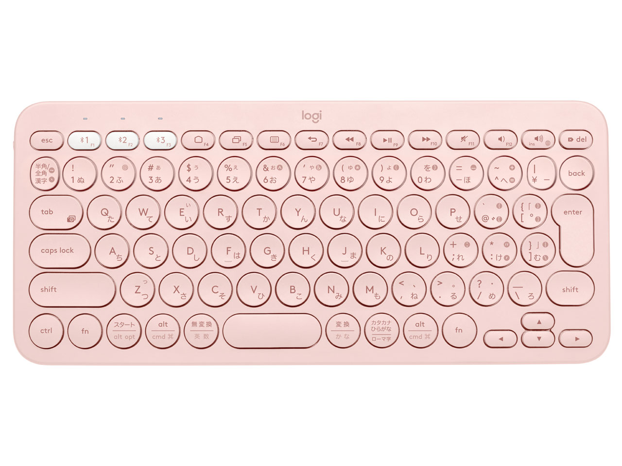 K380 Multi-Device Bluetooth Keyboard K380RO [ローズ]