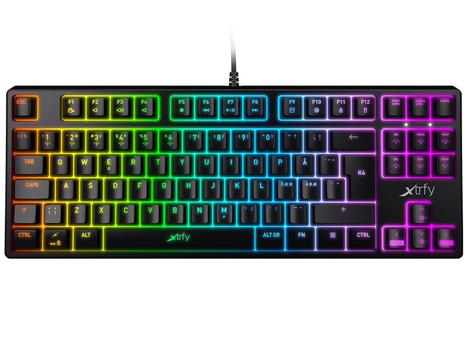 K4 TKL RGB 赤軸