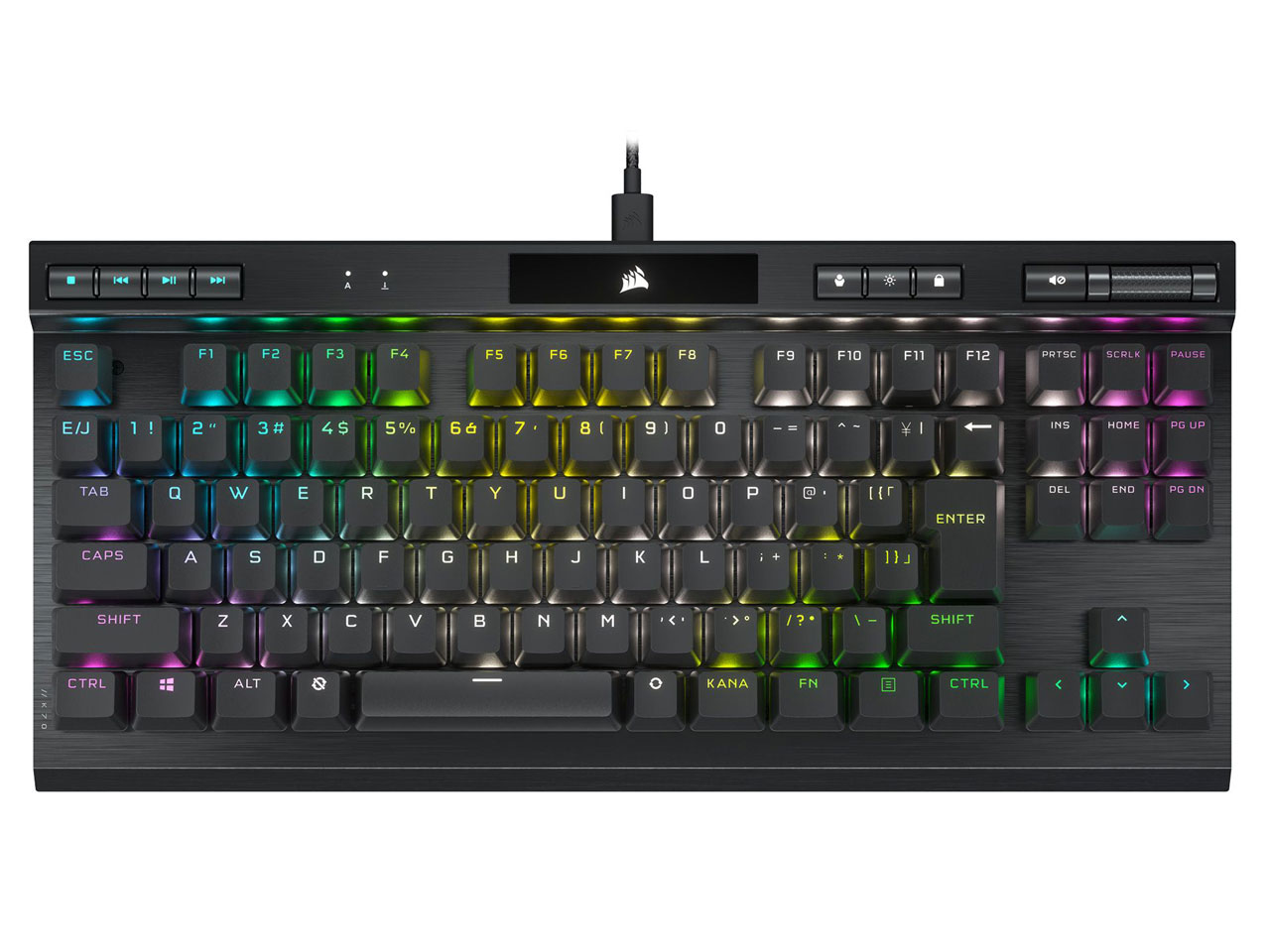 K70 RGB TKL CHAMPION OPX CH-911901A-JP [ブラック]