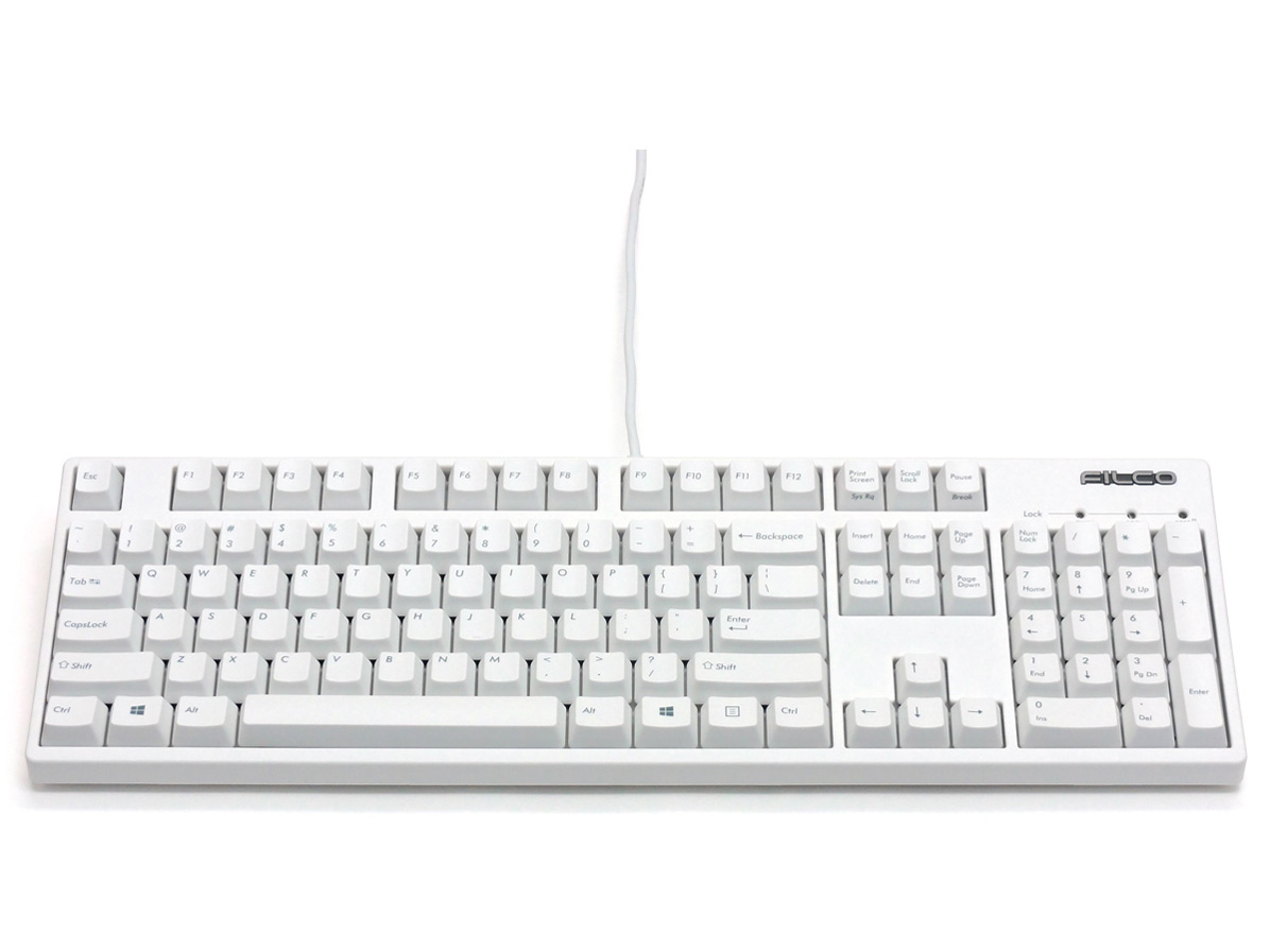 Majestouch 2 HAKUA FKBN104MPS/EMW2 ピンク軸 [マットホワイト]