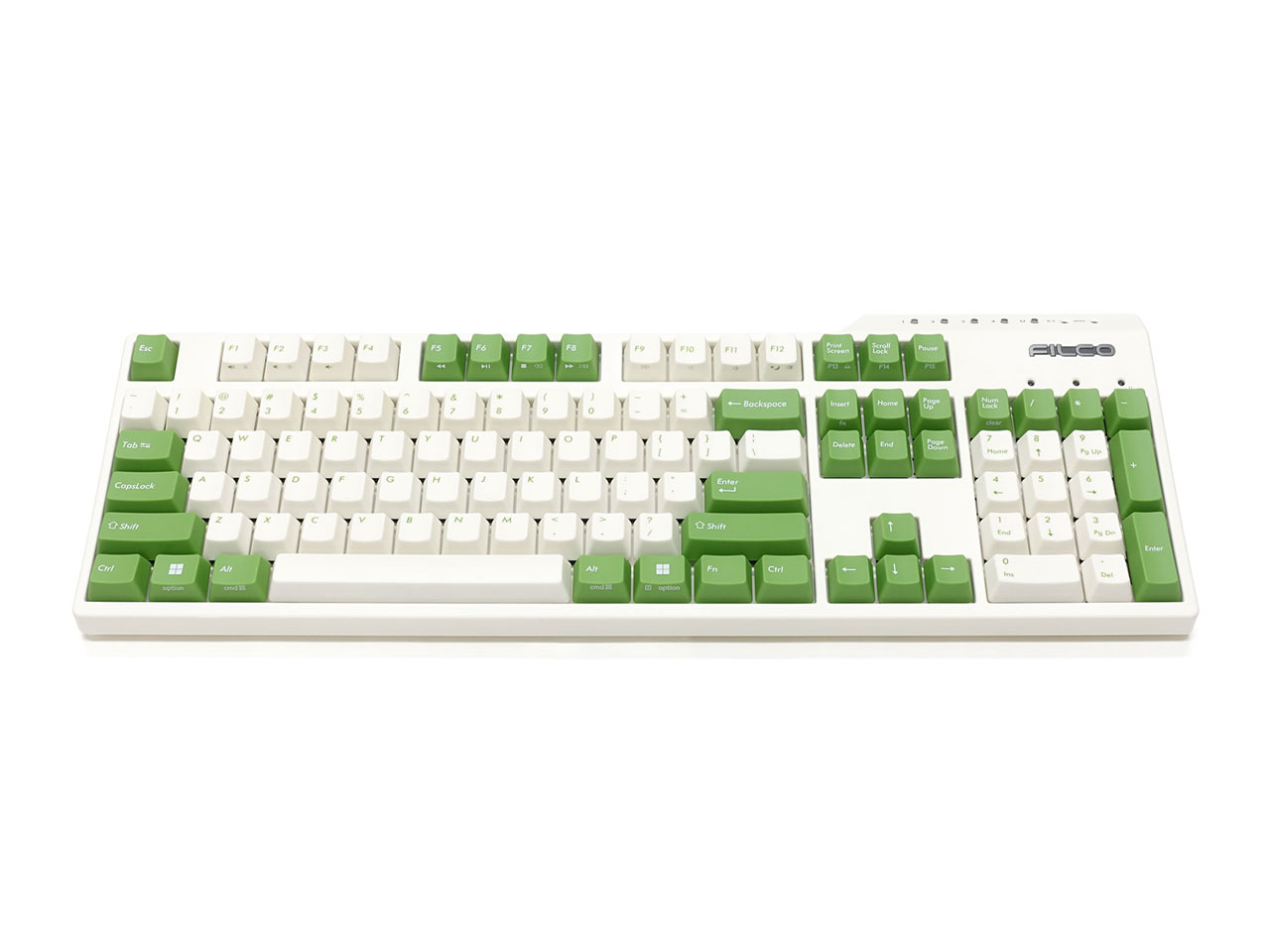 Majestouch Convertible 3 FKBC104M/EWG3 茶軸 [Cream White & Green]