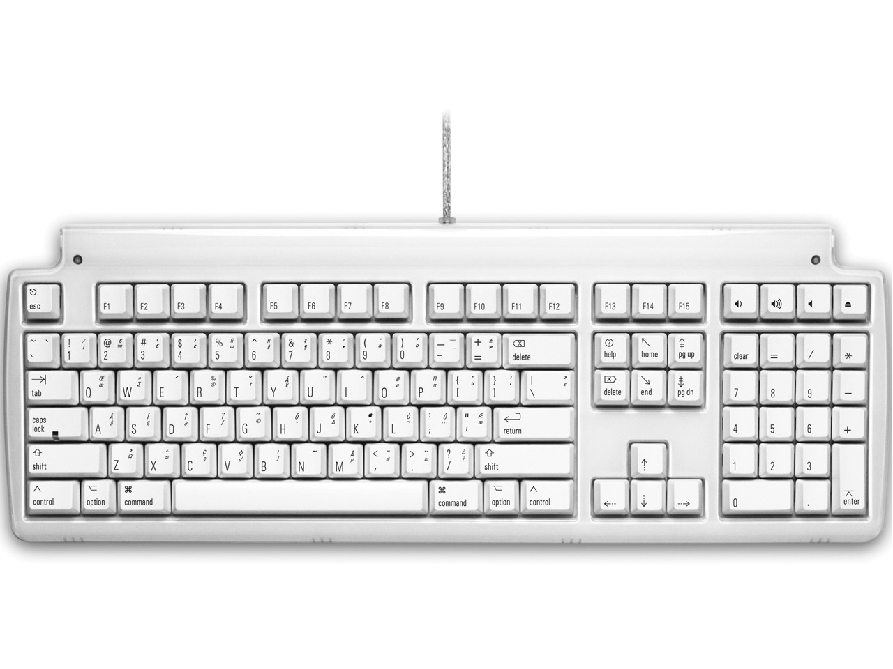 Matias Tactile Pro Keyboard for Mac/White (US) FK302