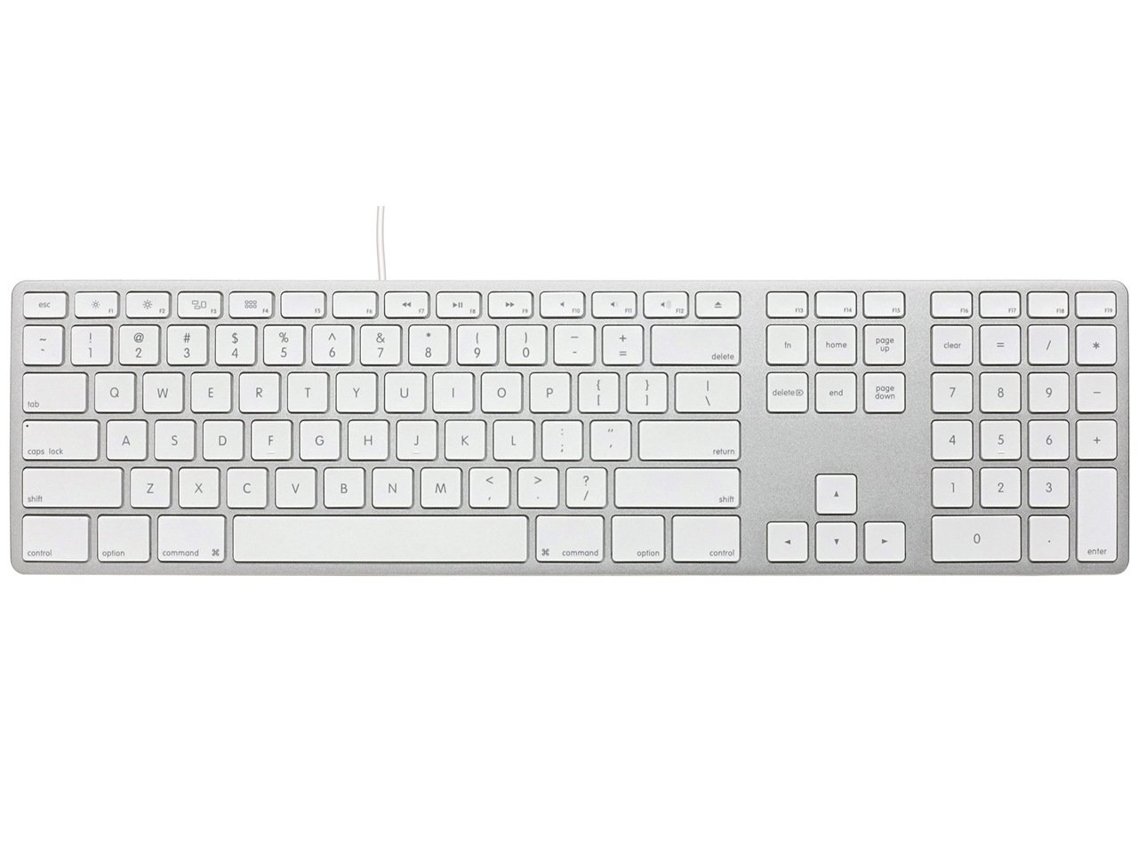 Matias Wired Aluminum keyboard for Mac FK318S [Silver]